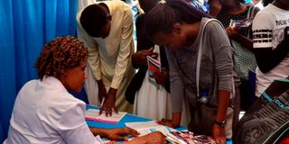 University of Nairobi stand