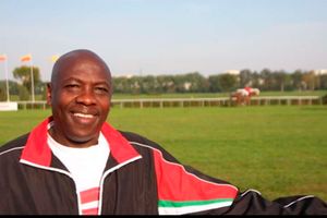 The 1988 Seoul Olympics 5,000 metres champion John Ngugi.