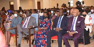 Raila at All Saints Cathedral