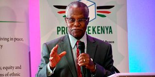 NCIC Chairman Samuel Kobia