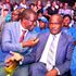John Mbadi (right) with Ugunja MP Opiyo Wandayi