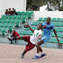 Polycarp Rakama (left) of Technical University of Kenya vies with Augustine Okwiri of General Service Unit 