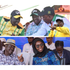 Ruto and Raila on the campaign trail 