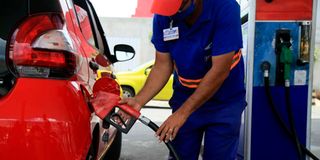 fuel station