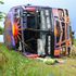 Wreckage of bus involved in an accident in Koru, Kisumu County.