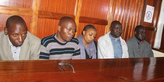 police officers who killed lawyer willie kimani in court Fredrick ole Lelliman