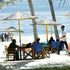 Guests at the Mombasa Continental Resort Beach.