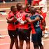 GSU players celebrate a point