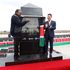 President Uhuru Kenyatta with Chinese ambassador to Kenya 