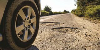 Potholes.