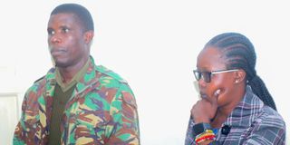 EALA MP Florence Jematia appearing for trial at Kabarnet Law Court on August 2, 2022