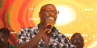 Singer Bien Aime Baraza of Sauti Sol