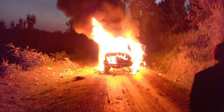 Accident in Bobasi, Kisii County
