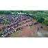 Residents queue to cast their votes at the Kenyatta Sports Ground polling station in Kisumu County.
