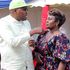 Nyeri senatorial candidates Kabando wa Kabando (Narc Kenya) and Priscilla Nyokabi (Jubilee).