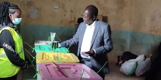 Former Baringo governor Benjamin Cheboi