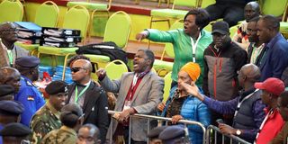 TJ Kajwang bomas