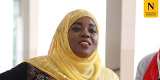 Kwale Governor elect Fatuma Achani.