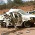 A scene of accident in Muranga involving seven vehicles.