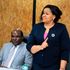 IEBC Chairman Wafula Chebukati and vice-chair Juliana Cherera.