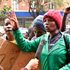 Casual labourers demonstrate