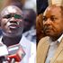 Former Kisumu Governor Jack Ranguma and Ugenya MP David Ochieng'