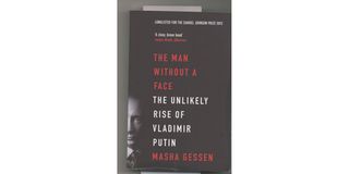 The cover of the book The Man Without a Face.