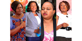Anne Waiguru (Kirinyaga) and Cecily Mbarire (Embu).