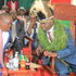 Outgoing Elgeyo Marakwet Governor Alex Tolgos (right) chatting with Governor Wisley Rotich