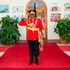 President Uhuru Kenyatta at State House, Nairobi.