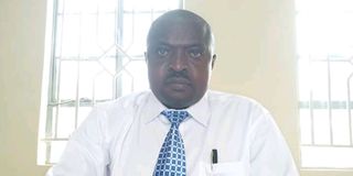 Isaac wafula Bukhebi, 47, school principal at Bosto Mixed Secondary School in Bomet county whose body was found at River Nzoia