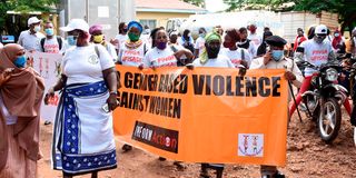 Activists and Civil Societies mark 16 days of activism against Gender-based violence in Isiolo town