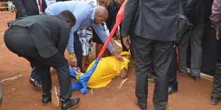 Nyeri Ruto security scare