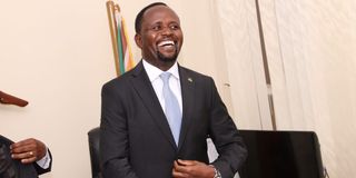 Trans Nzoia Governor George Natembeya