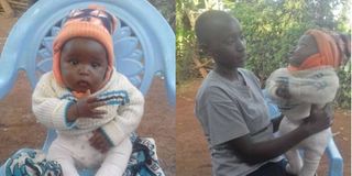 Judy Muthoni, 29, captured in this file photo with her son Travis Maina