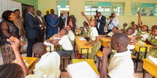 President Ruto at Komarock