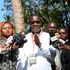 Ugunja MP Opiyo Wandayi, flanked by some MPs allied to Azimio la Umoja One Kenya Coalition Party.