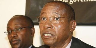 The late Mutula Kilonzo