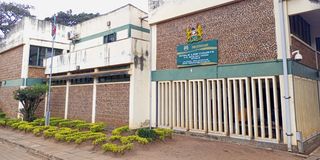 Kitale Law Courts. Resident Magistrate Tobias Omono is hearing a case on marriage and taboo involving a slain woman