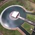 An aerial photo showing the new look Uhuru Park.