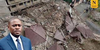 Governor Johnson Sakaja collapsed building kasarani