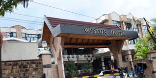 Weston Hotel on Langata road in Nairobi.