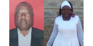 Peter Njithi and Faith Wambui