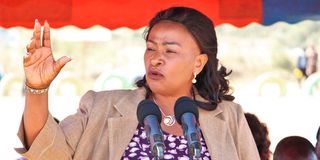 Machakos Governor Wavinya Ndeti
