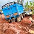 Vehicles stuck mud