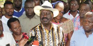 Raila in Kisumu