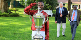 Jockey Richard Kibe