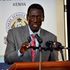 Knut Secretary General Collins Oyuu. 