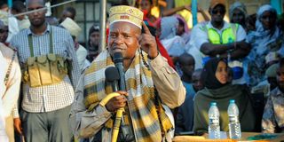 Prof Kithure Kindiki