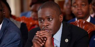 Nairobi Governor Johnson Sakaja on December 7, 2022.